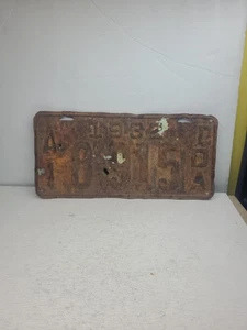 Oldtimer Idaho Kfz Nummernschild 1932 - Bild 1 von 13