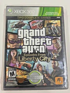 Grand Theft Auto: Episodes From Liberty City Sealed! (Xbox 360, 2009) - Foto 1 di 6