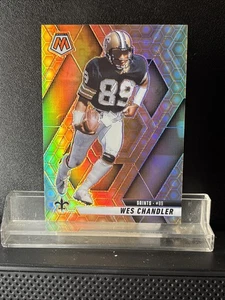 2025 Panini Mosaic - Wes Chandler - Honey Comb Prizm Case Hit SSP rare MINT! - Bild 1 von 6
