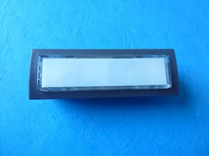 Klingeltaster, braun, 65x22 mm, mit Kunststoffeinlage - Bild 1 von 1