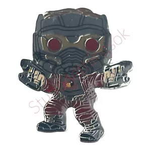 Spilla smaltata Marvel Studios Infinity Saga STAR LORD 1,25”x1,5” retro NUOVA SENZA ETICHETTE - Foto 1 di 2