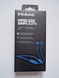 Blue SKULLCANDY Jib + Wireless Simplicity Earbuds Bluetooth Technology (6 Hour) - Picture 1 of 3