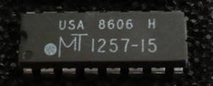 8 Stück 256K DRAM Micron Technology MT1257-15, NEU aus Ersatzteillager - Bild 1 von 2