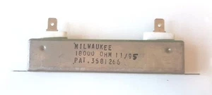 RESISTENCIA WILWAUKEE 18000 ohmios 11/95 P.3581266 - Imagen 1 de 9