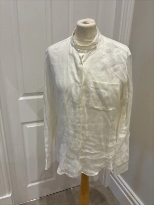 Blusa de lino puro Farhi de Nicole Farhi, Reino Unido 14 Foto 1 de 4