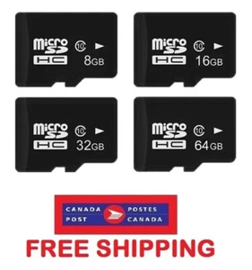 Carte micro SD TF originale UHS 8 Go 16 Go 32 Go 64 Go 128 Go 256 Go 512 Go carte mémoire - Photo 1 sur 10