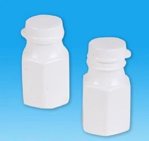 24 TRADITIONAL WEDDING BUBBLES .6oz White Bridal Party Favor Free Shipping - Picture 1 of 1