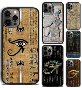 Sacred Eye of Horus Egypt Coque Cover Case For Iphone 16 Pro Max 15 14 13 12 11 - Photo 1 sur 12