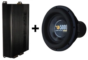 CRITICAL MASS AUDIO 2000W RMS Verstärker und UL12 "THE BEST" SUBWOOFER 12'' jl w7 - Bild 1 von 14