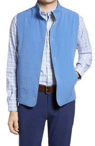 Peter Millar Men's Crown Stealth Light Reversible Vest M-38-40"Chest Reg-$348.00 - Picture 1 of 8