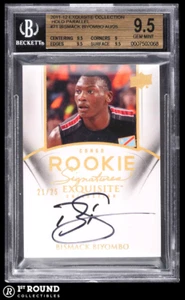 Bismack Biyombo XRC BGS 9.5 w 9 AU: 2011-12 Exquisite Collection Holo /25 POP 2 - Picture 1 of 3