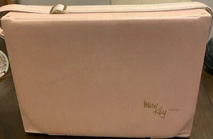 Estuche de transporte rosa consultor de maquillaje cosmético vintage MARY KAY caja vacía - Imagen 1 de 6