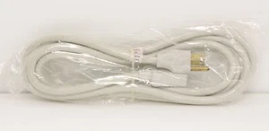 Almor Co. cavo di alimentazione 8 piedi cavo 3 poli LL27936 10A 125V 1250W S22 beige. - Foto 1 di 3