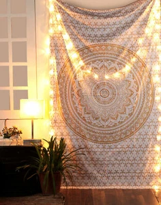 Mandala Tapestry Indian WallHanging Decor Bohemian Hippie Poster Bedspread Throw - Picture 1 of 43