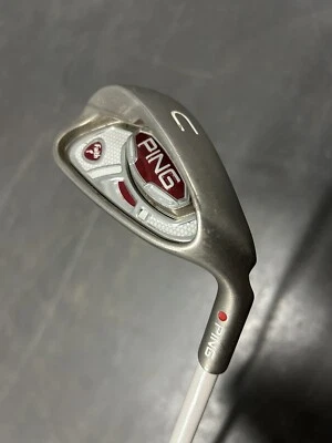 WOMENS PING FAITH GAP WEDGE 50 LOFT LADIES FLEX GRAPHITE SHAFT RED DOT RH U UW - Image 1 of 4