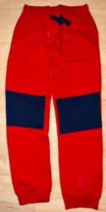 pepperts Kids Boys jogger pants  size 10-12 Red - Picture 1 of 4