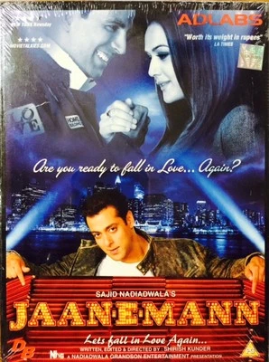 Jaaneman - Salman, Akshay, Preity - Bollywood Hindi Movie DVD, English Subtitles - Image 1 of 2