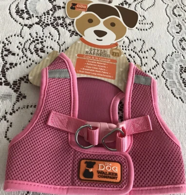 Arnés Chaleco Malla The Dog Walker Talla M ROSA Nuevo Foto 1 de 4