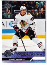 2023-24 Upper Deck Series 1 YOUNG GUNS RC Wyatt Kaiser  #229
