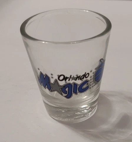 Vintage ORLANDO MAGIC NBA Shot Glass NEW Cover