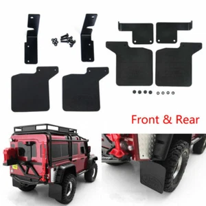 Front & Rear Mud Flaps Rubber Fender for 1:10 RC TRX-4 D110 Defender - Picture 1 of 12