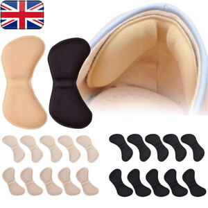 6-Pairs Anti-slip Heel Holder Heel Pads Soft Protection Shoe Pads Cushions - UK