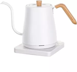 Gooseneck Electric Kettle, 0.8L Pour Over Coffee and Tea Pot 304 Stainless Steel - Picture 1 of 8