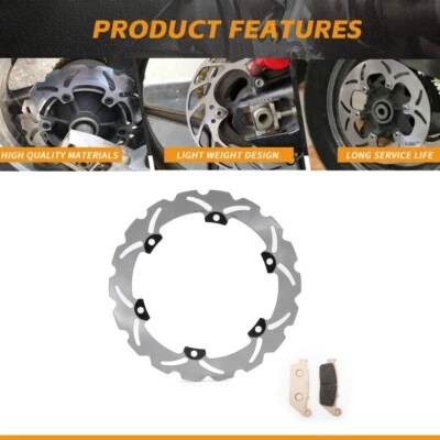 Pastillas de rotor de disco de freno delanteras para Honda CBR 650 F ABS 2014-2024 CBR 500 R 13-20 19 Foto 1 de 4