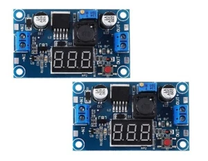 ATEC - 2x DC/DC Modulo Step Down IN:4-35V-OUT:1,25-30V con Display Led (LM2596) - Imagen 1 de 8