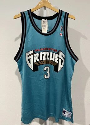 VTG Champion Vancouver Grizzlies Shareef Abdur-Rahim Jersey Sz 48 NWT DEADSTOCK - Image 1 of 4
