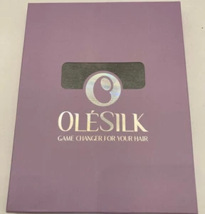 NEW Olesilk Long Sleep Bonnet Cap Mulberry Silk Lined Dark Gray - Picture 1 of 7