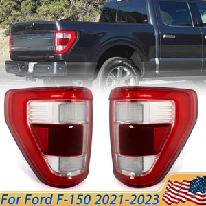W/Blind Spot For 2021-2023 Ford F-150 F150 Pair LED Rear Tail Light Assembly - Picture 1 of 12