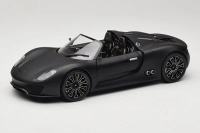 110060031 Porsche 918 Spyder Matte Black Minichamps 1:18 - Immagine 1 di 4