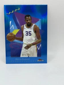 2025 Topps Finest Kevin Durant blu /150 - Foto 1 di 2