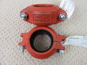 (MENGE 2) VICTAULIC 2" STIL 75 FIRELOCK VIC FLEXIBLE KUPPLUNG 2/60,3-75 ~ - Bild 1 von 7