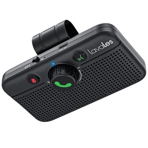 Altavoz Bluetooth 5.3 Coche, Kit Altavoz Bluetooth Inalámbrico Manos Libres para Celular... - Imagen 1 de 9
