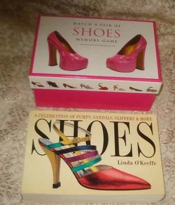 Match a Pair of Shoes MEMORY GAME The Metropolitan Museum of Art & SHOES PB Book - Image 1 of 4