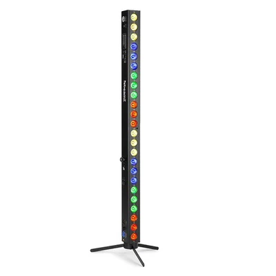 BeamZ BBB243 Battery Powered LED Light Bar 24x 3W RGB - Wireless Uplighters - Image 1 of 4