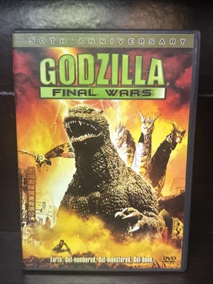 Godzilla Final Wars (DVD, 2004) TOHO 50th Anniversary Kaiju Rodan, Gigan - Image 1 of 4
