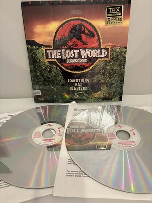 Jurassic Park The Lost World Spielberg LaserDisc Widescreen Extended Play 2 Disc - Image 1 of 3