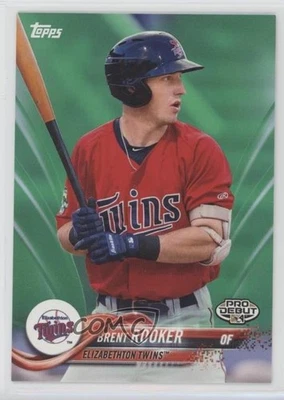 2018 Topps Pro Debut Green /99 Brent Rooker #30 - Image 1 of 2