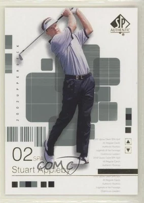 2002 SP Authentic Stuart Appleby #41SPA - Image 1 of 2