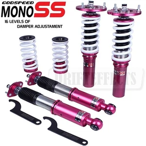 FOR BMW 3 SERIES 85-91 E30 GODSPEED MONOSS COILOVER SUSPENSION 51MM CAMBER PLATE - Picture 1 of 10