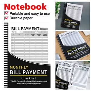 Bill Organizer: Undated Monthly Bill Payment Checklist Organizer Planner Tracker - Picture 1 of 12