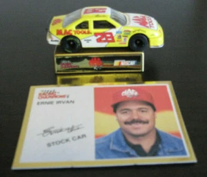 NASCAR CAR-ERNIE IRVAN #28-RACING CHAMPIONS-1:64 SCALE DIE CAST+GOLD CARD-MAC - Picture 1 of 8