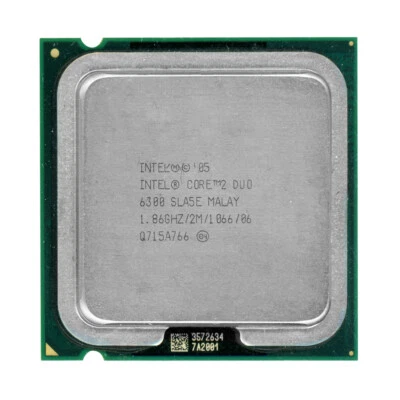Intel Core 2 Duo E6300 1.86GHz SLA5E LGA775 - Image 1 of 2