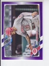 2021 Topps Meijer Exclusive Purple Parallel YOU PICK Base and Rcs Series 1 and 2