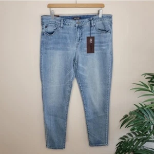 NWT Dear John | Light Wash Joyrich Skinny Ankle Jeans Womens Size 32 - Picture 1 of 5