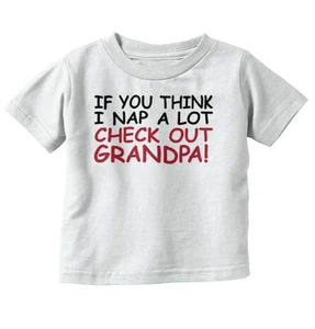 Grandpa Birthday Shower Cute Gift From Papa Toddler Boy Girl Youth T Shirt Tee - Picture 1 of 4