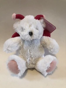 Paris Presents 2010 Sweetheart Bear White Pink Antennas Heart 8” Plush Stuffed - Picture 1 of 11